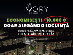 Ivory Residence oferta exclusiva: 10.000 € +tva discount, 0% comision
